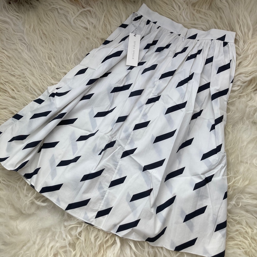 TANYA TAYLOR Gwen Striped Skirt - Picture 11 of 16